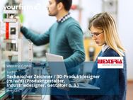 Technischer Zeichner / 3D-Produktdesigner (m/w/d) (Produktgestalter, Industriedesigner, Gestalter o. ä.) - Essen