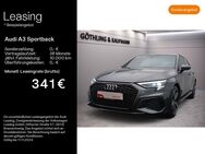 Audi A3, Sportback 40 TFSIe 2x S line S-Sitze Assistenz Optik, Jahr 2023 - Eschborn