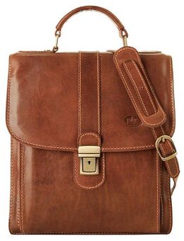 Piké Umhängetasche, echt Leder, Made in Italy