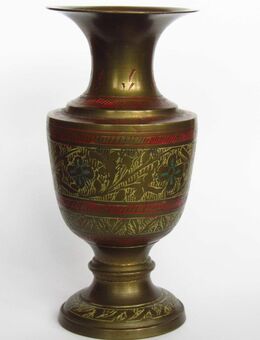 Messing-Vase, Indien, ca. 1960er-Jahre - Münster