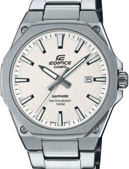 CASIO EDIFICE Quarzuhr EFR-S108D-7AVUEF, Armbanduhr,Herrenuhr,bis 10bar wasserdicht,Saphirglas,Edelstahlarmband