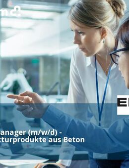 Produktmanager (m/w/d) - Infrastrukturprodukte aus Beton - Kruft