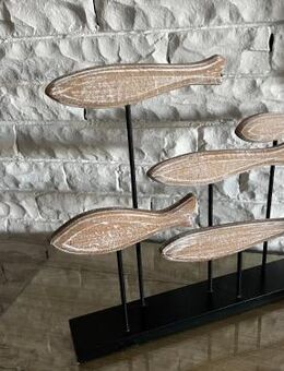 5 Fische auf Stab zum Hinstellen - Kaiseraugst