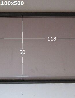 Bürstner Wohnwagenfenster ca 118 x 67 gebraucht Roxite 94 D399 (zB für TN590 BJ93) Polyplastic - Schotten Zentrum