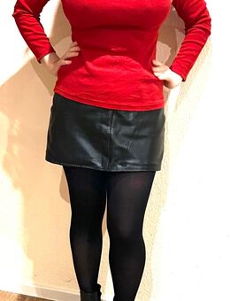 Crazy Outfits Leder Rock Lederrock mini Rock Lack Leder Latex - Leipzig