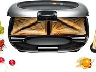 Rommelsbacher Sandwichmaker ST 1000, 950 W, für 2 American XL Toasts (ca. 12 x 12 cm)