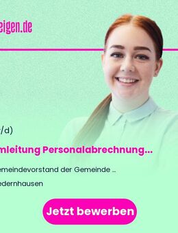 Teamleitung Personalabrechnung und -verwaltung (m/w/d) - Niedernhausen