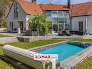 Einzigartiges Wohnkonzept mit Einliegerwohnung, Panoramablick, Pool, Sauna und 860?m² Garten - Eurasburg (Regierungsbezirk Schwaben)