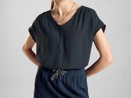 STREET ONE Shirttop mit softe Crinkle Viskose Front