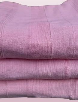 3 schöne Vintage Ikea Decken im Rosaton aus den 1990er Jahren vielseitig verwendbar...als Tagedecke oder als Tischdecke - Niederfischbach