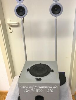 VERKAUFE ORELLE W22 + S22, kleines und feines 2.1 System - Saarbrücken