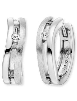 Engelsrufer Paar Creolen Ella, mit Zirkonia (synth)