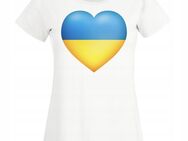 HANDMADE Damen Solidarität Pray Freiheit Ukraine T-Shirt alle Größen S M L XL XXL - Wuppertal