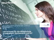 LehrerInnen für die Mittelschule Schwerpunkt Mathematik und NT - Starnberg
