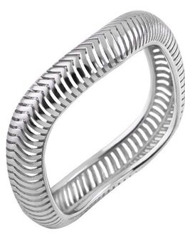 Firetti Fingerring Schmuck Geschenk Silber 925 Damenring Ring Schlangenketten-Optik