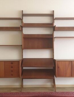 Mid Century Ergo Teak Modular Wall Unit John Texmon Blindheim 60s - Hamburg Hamburg-Nord
