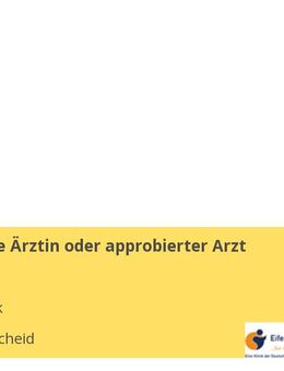 Approbierte Ärztin oder approbierter Arzt (m/w/d) - Manderscheid (Landkreis Bernkastel-Wittlich)