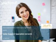 Sales Support Specialist (m/w/d) - Aachen