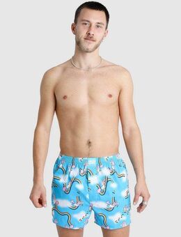 Lousy Livin Boxershorts Sky Gym & Dolphin 2 Pack mit buntem Allover-Print
