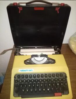 ROBOTRON REISESCHREIBMASCHINE MIT KOFFER DDR - Bautzen