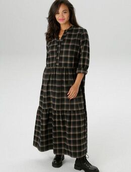 Aniston PLUS Karokleid aus weicher Flanell mit Karo