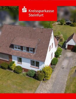 Einfamilienhaus mit möglichem Baugrundstück - Entwicklungspotenzial in Lotte-Büren - Lotte