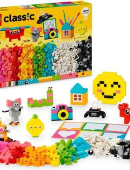 LEGO® Kreative Spaßbox (11042), LEGO Classic Konstruktionsspielsteine, (680 St), Made in Europe