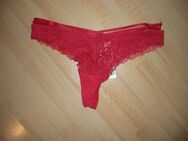 Sexy tanga und BH 75D rot - Leer (Ostfriesland)