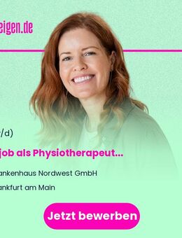 Minijob als Physiotherapeut (m/w/d) - Frankfurt (Main)