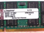 Kingston - 2GB RAM - KVR667D2S5/2G - DDR2 - Non-ECC - CL5 SODIMM - 200-pin - 1.8V - Biebesheim (Rhein)