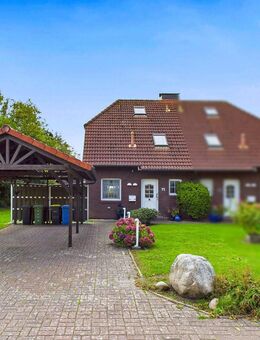 Lichtdurchflutetes Zuhause mit Garten direkt an der Nordseeküste - Dornum