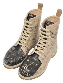 DOGO Boots I Want To Be A Wizard Fantastic Beasts Damen Boots / Schnürboots Vegan