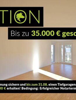 3-Zimmer Wohnung: Schwellenloser Übergang zum Balkon für mehr Komfort - Karlsruhe