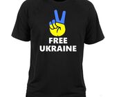 HANDMADE Solidarität Free Freiheit Ukraine T-Shirt alle Größen S M L XL XXL - Wuppertal