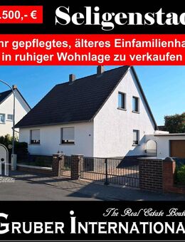 reduziert - gepflegtes Einfamilienhaus in ruhiger Wohnlage von Froschhausen - Seligenstadt