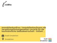 Immobilienkauffrau / Immobilienkaufmann oder Verwaltungsfachangestellte/r (m/w/d) für die kaufmännische Gebäudewirtschaft - Vollzeit / Teilzeit - Emsdetten