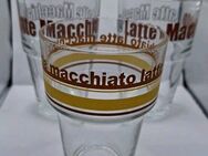 3 Stück Original Latte Macchiato Kaffee Gläser Glas Kaffeegläser 13cm hoch - Essen