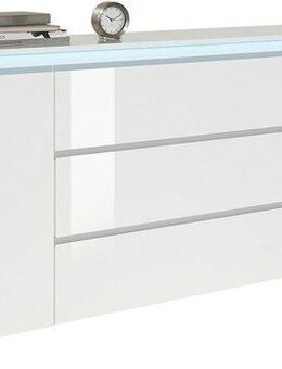 INOSIGN Sideboard Magic, Kommode, Schrank, Kredenz, mit 2 Türen und 3 Schubkästen Hochglanz lackiert (B/T/H) 240x40x80 cm