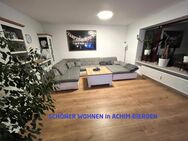 !!!! GROSSZÜGIGE 4 Zimmer-Wohnung im OG mit BALKON, KELLER und GARAGE ! - Achim