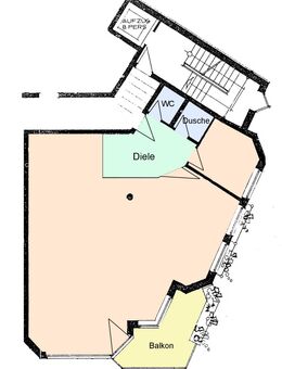 Große 2-Zimmer - Loft/Studio - Mietwohnung im Zentrum von Bad Pyrmont - Bad Pyrmont