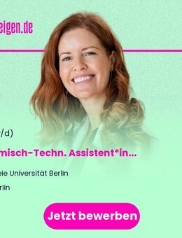 Chemisch-Techn. Assistent*in (m/w/d) - Berlin