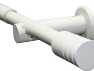 GARDINIA Gardinenstange Set Ø 16/19 mm, Ø 19 mm, 1-läufig, ausziehbar, verschraubt, 1-Lauf