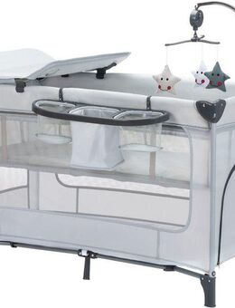 Fillikid Baby-Reisebett Capri, mit 2 Rollen, Inkl. Transporttasche