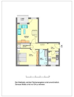2- Zimmer Wohnung mit Balkon in Herford! - Herford (Hansestadt)