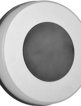 Reality Leuchten LED Außen-Wandleuchte MORENA, runde LED Wandlampe Deckenlampe Hauswand Fassade Garten IP54, LED fest integriert, warmweiß - kaltweiß, Lichtfarbe einstellbar warmweiß bis kaltweiß 2300/3000/4000K 1500Lumen