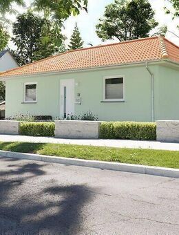 Bungalow 78 massiv gebaut, Preis inkl. Grundstück - Konz