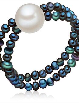 Valero Pearls Perlenring VP827 (1-tlg), mit Süßwasser-Zuchtperlen