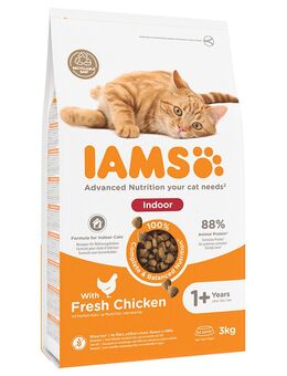 IAMS Advanced Nutrition Indoor Cat mit Huhn - 3 kg
