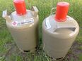 Stahl Gas Flaschen 11kg grau Camping mit Gas Füllung in 46446