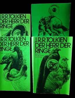 Triologie“Herr der Ringe“ Grüne Sonder-Ausgabe im Schuber - Niederfischbach